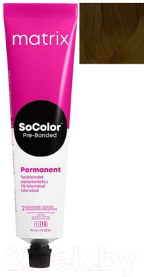 

Крем-краска для волос MATRIX, Шатен, SoColor Pre-Bonded 5A
