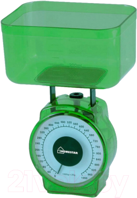 Кухонные весы HomeStar HS-3004M (зеленый)