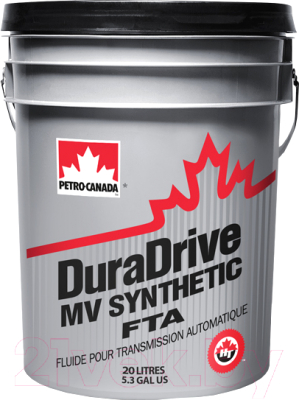Трансмиссионное масло Petro-Canada Duradrive MV Synthetic ATF / DDMVATFP20 (20л)