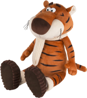

Мягкая игрушка Maxitoys Luxury, Тигр Костян в вязаном шарфе и уггах / MT-MRT022114-20
