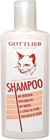 Шампунь для животных Gottlieb С норковым маслом для кошек 790514 (300мл) - 