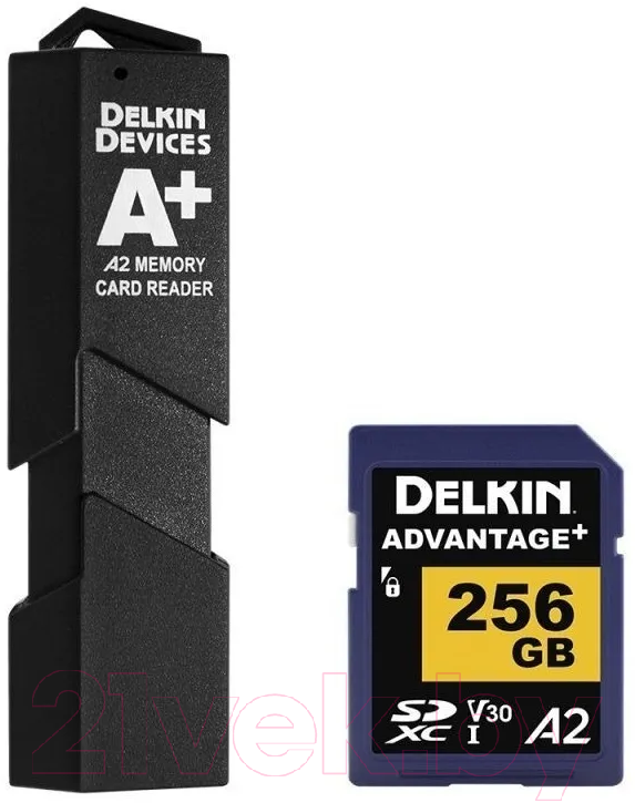 Карта памяти Delkin Devices Advantage SD Reader and Card Bundle 256GB (DSDWA2256R)