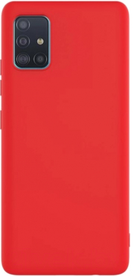 Чехол-накладка Case Matte Lux для Galaxy A51 (красный)