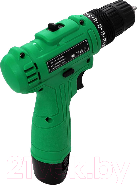 Аккумуляторная дрель-шуруповерт Zitrek Green 12 PRO / 063-4073