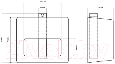 Изображение товара Замок навесной Стандарт ВС2-10-01С