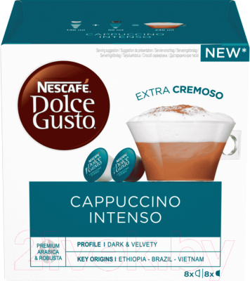

Кофе в капсулах Nescafe, Dolce Gusto Cappuccino Intenso