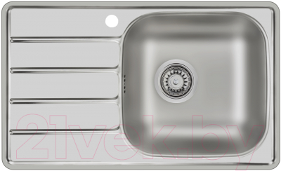 Мойка кухонная Ukinox Гранд GRM780.480-GT6K 1R (с сифоном S701 )