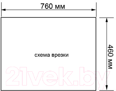 Мойка кухонная Ukinox Гранд GRM780.480-GT6K 1R