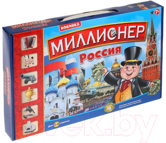 Настольная игра Умные игры Миллионер. Россия / B1724407-R