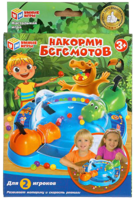 

Игровой набор Умные игры, Накорми бегемотов / 1904K1275-R