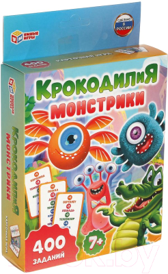 Настольная игра Умные игры Крокодилия Монстрики / 4680107921604