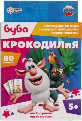 

Настольная игра Умные игры, Крокодилия Буба / 4680107921598