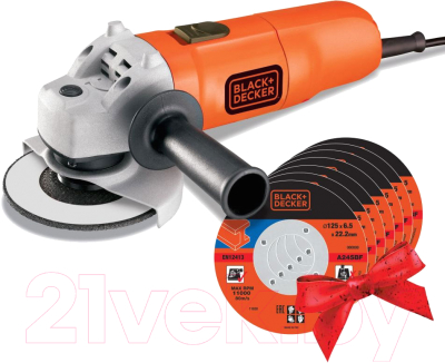 Угловая шлифовальная машина Black & Decker G915-RU