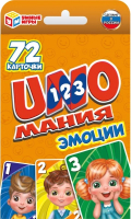 

Настольная игра Умные игры, Эмоции. Уномания / 4680107925428