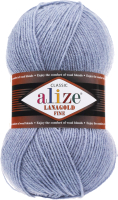 Пряжа для вязания Alize Lanagold Fine 49% шерсть, 51% акрил / 221 (390м, светлый джинс) - 