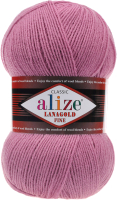 Пряжа для вязания Alize Lanagold Fine 49% шерсть, 51% акрил / 28 (390м, сухая роза) - 