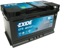Автомобильный аккумулятор Exide Start&Stop EFB 800A R+ / EL800 (80 А/ч) - 