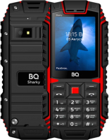 Мобильный телефон BQ Sharky BQ-2447 (черный/красный) - 