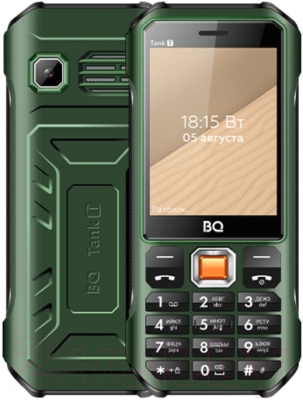 Мобильный телефон BQ Tank T BQ-2824 (темно-зеленый)