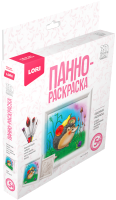 

Набор для творчества, 3D Art. Панно-раскраска Ежик / Ирп-011