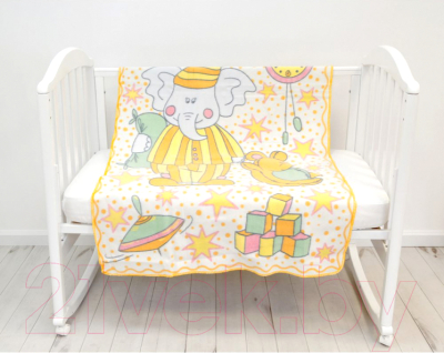 Одеяло для малышей Baby Nice Пора спать / D321511/18OR (оранжевый)