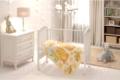 Одеяло для малышей Baby Nice Пора спать / D321511/18OR (оранжевый)