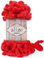 

Пряжа для вязания Alize, Puffy 100% микрополиэстер / 56