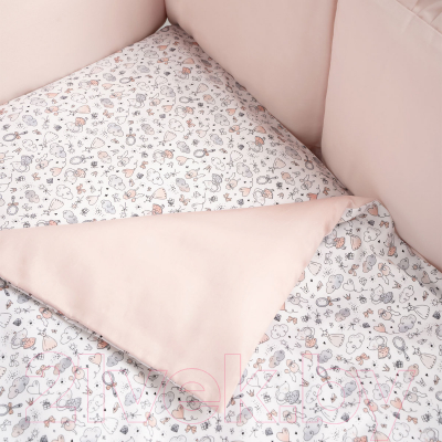 Комплект постельный для малышей Perina Lovely Dream / ЛД2.120-03.3 (2 предмета, Princess)