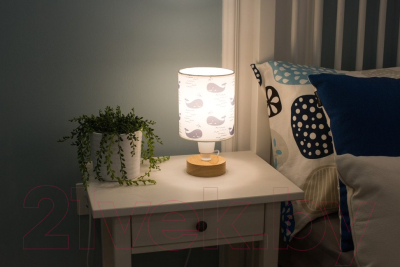 Прикроватная лампа Home Light Астерия E016-2 (белый)
