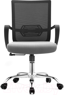 Кресло офисное Mio Tesoro Ivy (черный/серый)