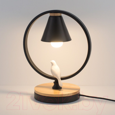 Прикроватная лампа Home Light Астерия E019-4-B (черный)