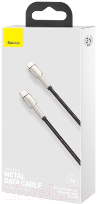 Кабель Baseus Lightning - USB Type-C / CATLJK-A01 (1м, черный)