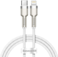 Кабель Baseus Lightning - USB Type-C / CATLJK-B02 (2м, белый) - 