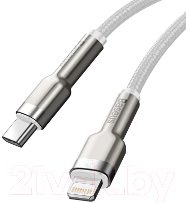 Кабель Baseus Lightning - USB Type-C / CATLJK-B02 (2м, белый)