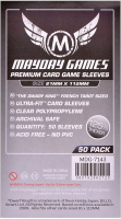 Набор протекторов для игровых карточек Mayday Games Страшные сказки / MDG-7143 (50шт, прозрачный) - 