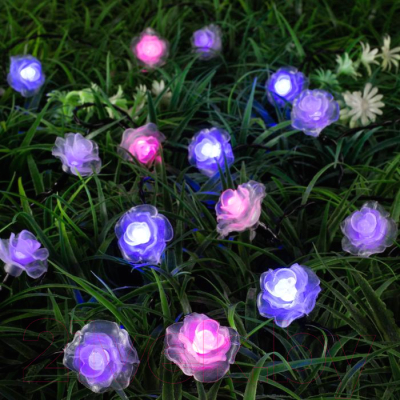 Изображение товара Светодиодная гирлянда Luazon Нить 6253342 (синий/фиолетовый/розовый)