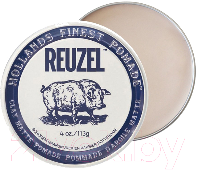 Глина для укладки волос Reuzel Clay Matte Pomade