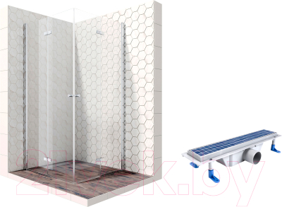 

Душевой уголок Ambassador, Set 100x100 / 13011109-ST1