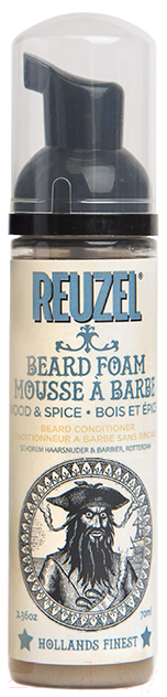 Кондиционер для бороды Reuzel Wood & Spice Beard Foam Несмываемый