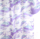 Шторка-занавеска для ванны АкваЛиния Дельфины 020А (фиолетовый) - 