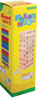 

Настольная игра Ningbo, Дженга Wood Toys Folds High / QQ-5180