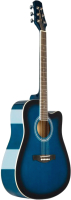 Акустическая гитара Laviere L-41C/BLS (синий) - 