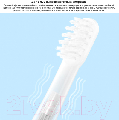 Электрическая зубная щетка Infly Electric Toothbrush P60 (голубой)