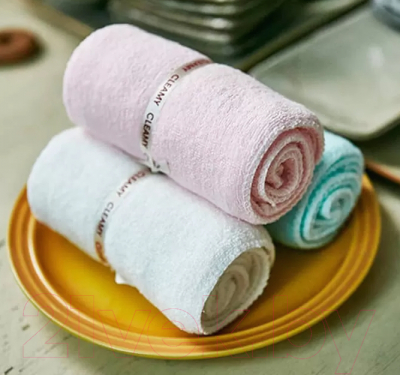 Салфетка хозяйственная Sungbo Cleamy Cotton Dishcloth (28x24, 3шт)