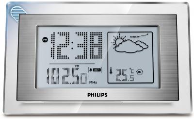 Метеостанция цифровая Philips AJ210/12 - общий вид