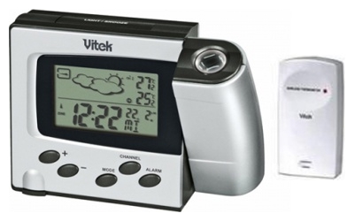 Метеостанция цифровая Vitek VT-3546 - вид спереди