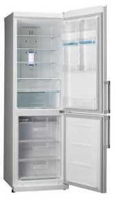 Холодильник с морозильником LG GA-B379BLQA - Общий вид
