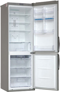 Холодильник с морозильником LG GA-B409ULCA - внутренний вид