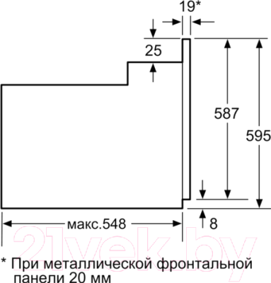 Электрический духовой шкаф Siemens HB23AB520R