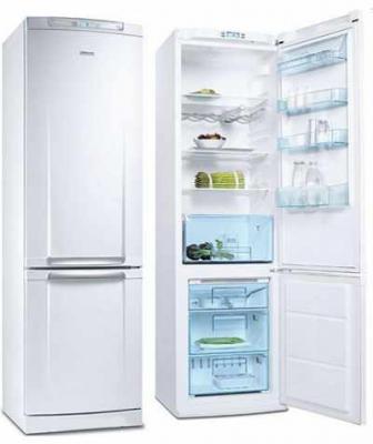 Холодильник с морозильником Electrolux ENB 38400 W - общий вид